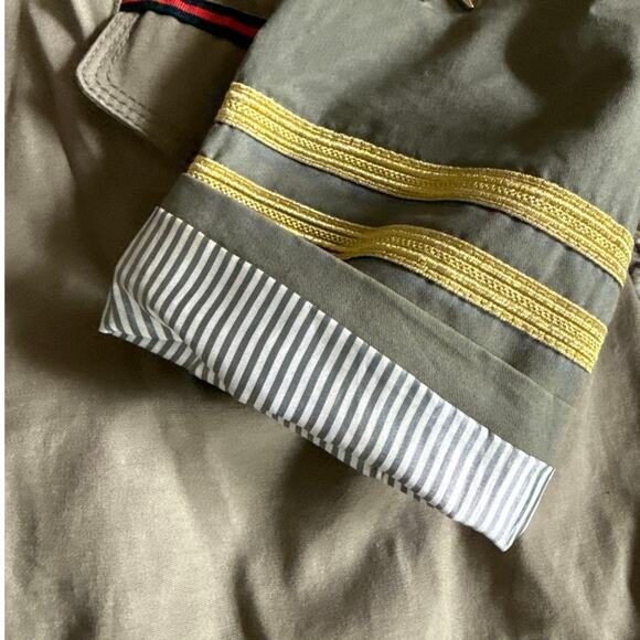 Vintage Women’s Green Cargo Military Jacket Size Small - Picture 6 of 8